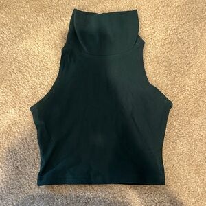 American Apparel turtleneck cropped tank